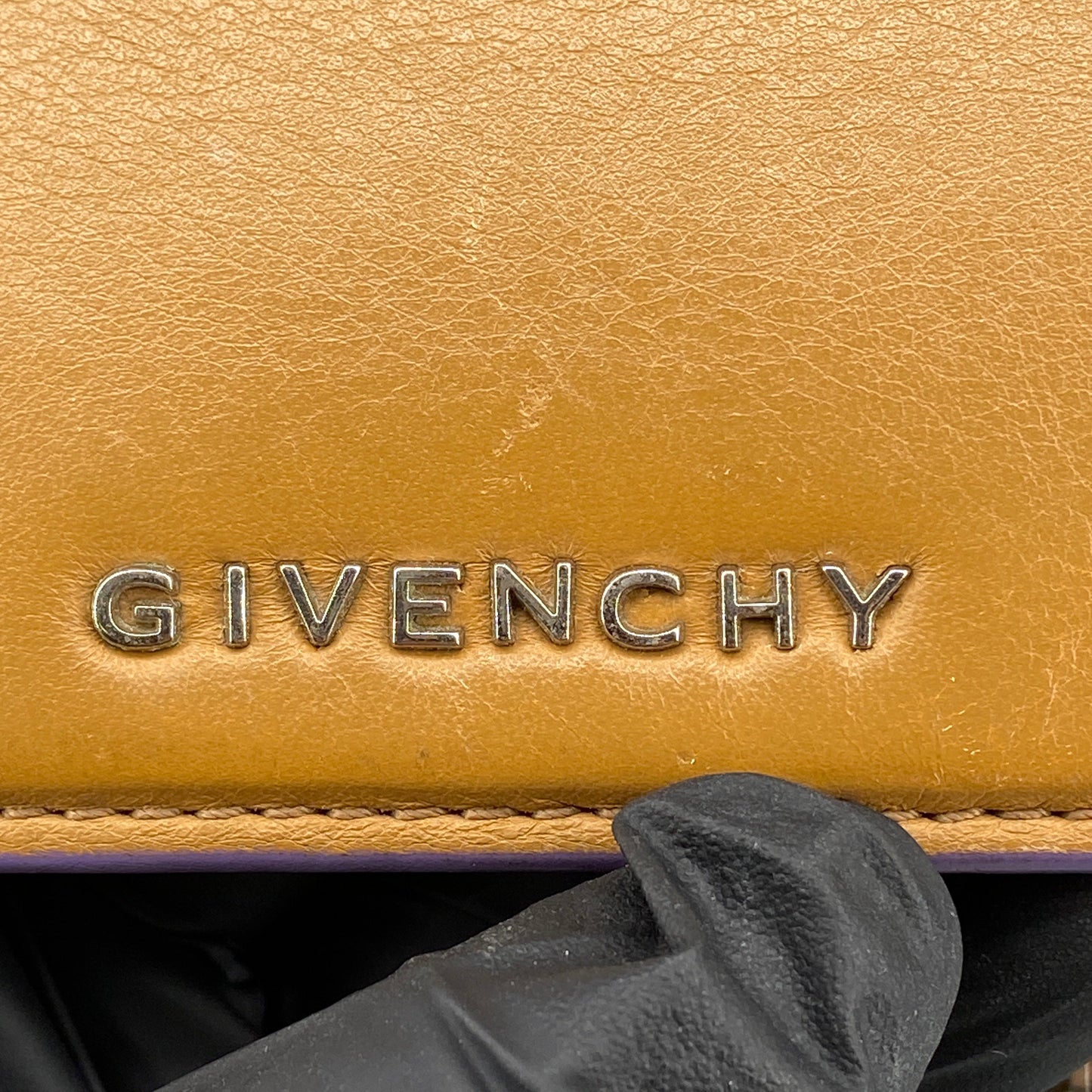 Givenchy Pandora Pure Crossbody Bag Caramel Purple White