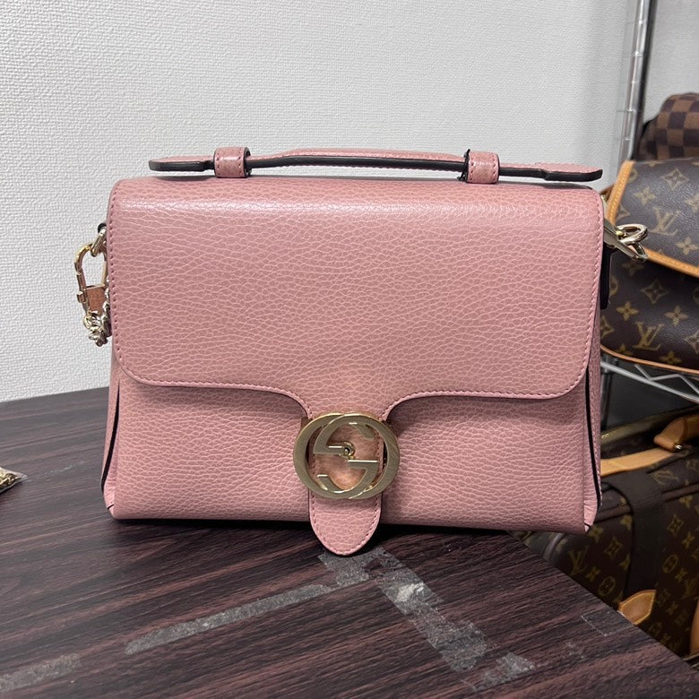 Gucci Leather Chain Crossbody Style 2