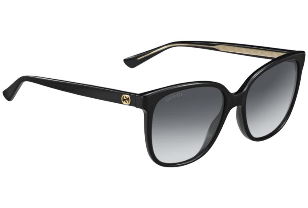 Gucci Thin Black Frame Sunglasses