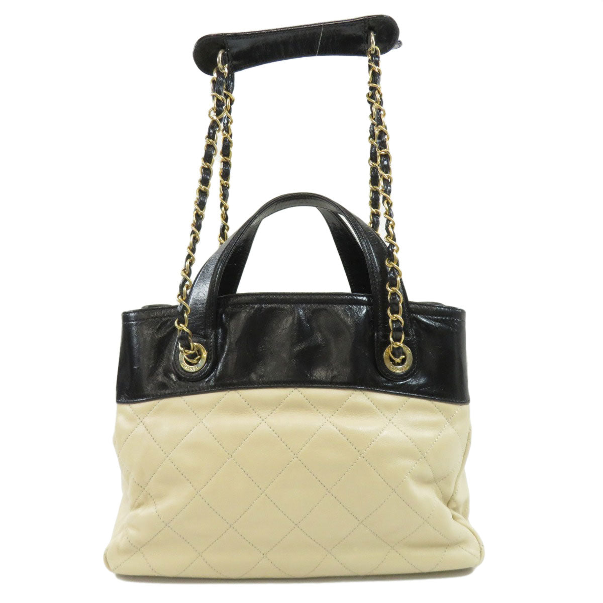 Chanel in the Mix Line Gold Hardware 2way Handbag Calf