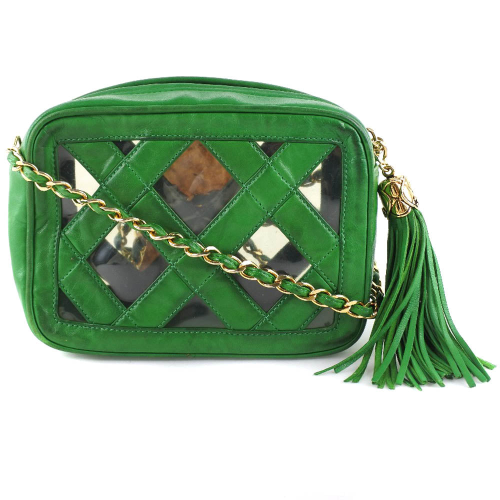 Chanel Lambskin Chain Shoulder Bag Classic Flap