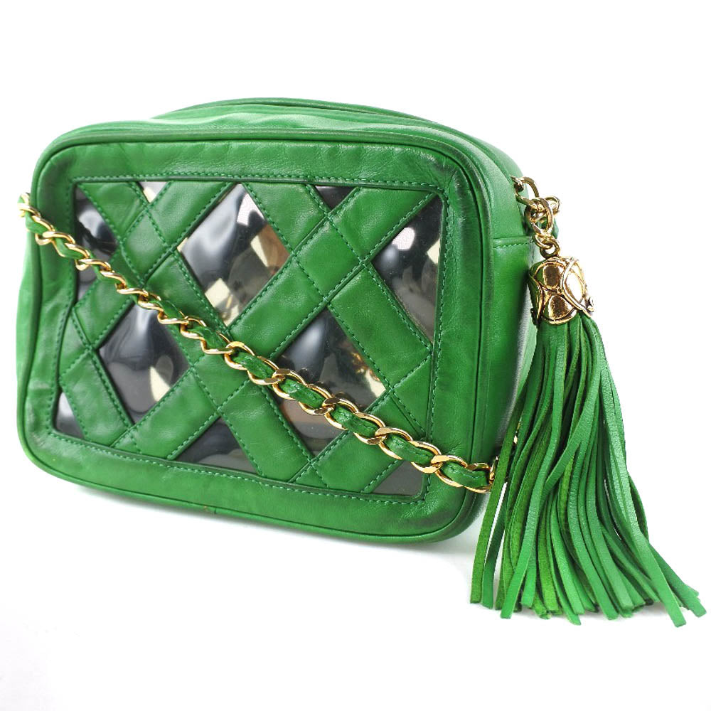 Chanel Lambskin Chain Shoulder Bag Classic Flap