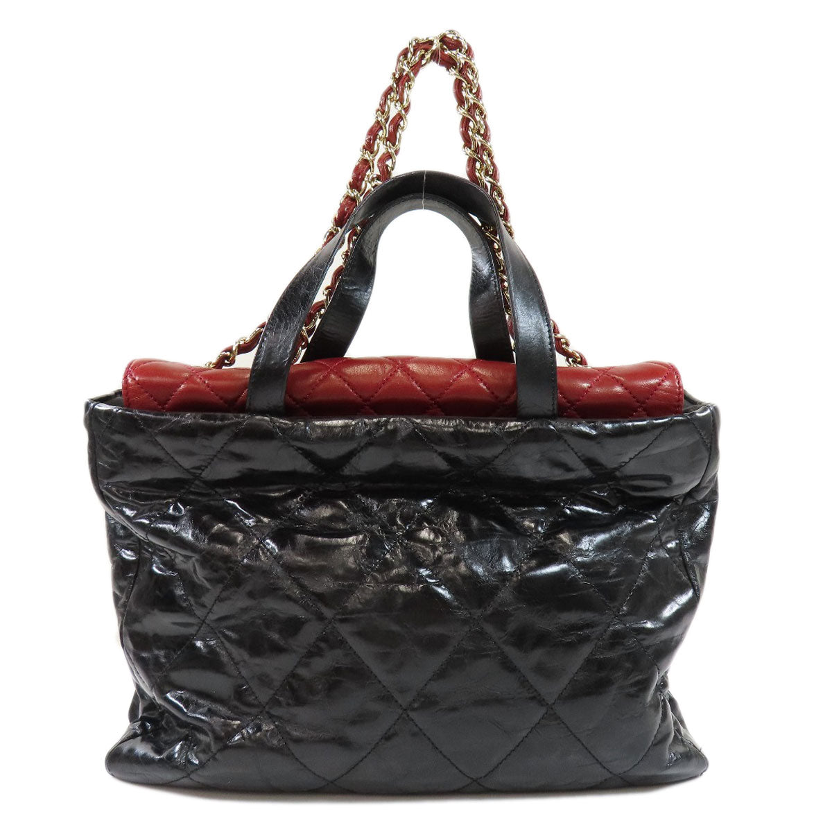 Chanel Chain 2way Coco Mark Tote Bag Calf
