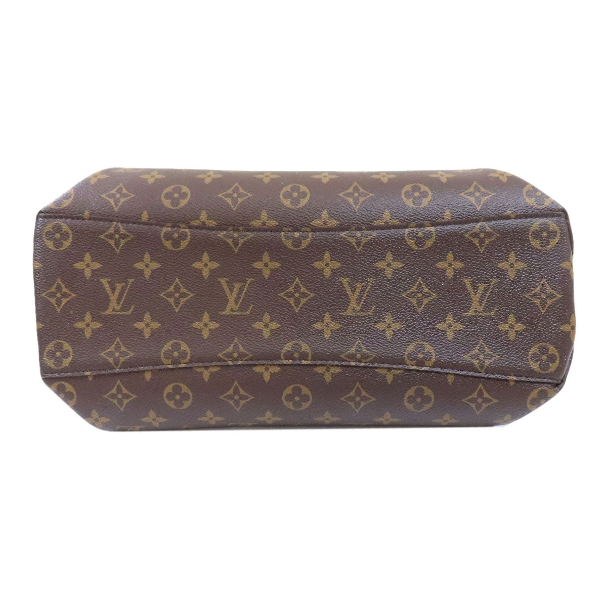 LOUIS VUITTON Handbag M44546 Monogram canvas Brown Rivory MM Monog Lamb Women
