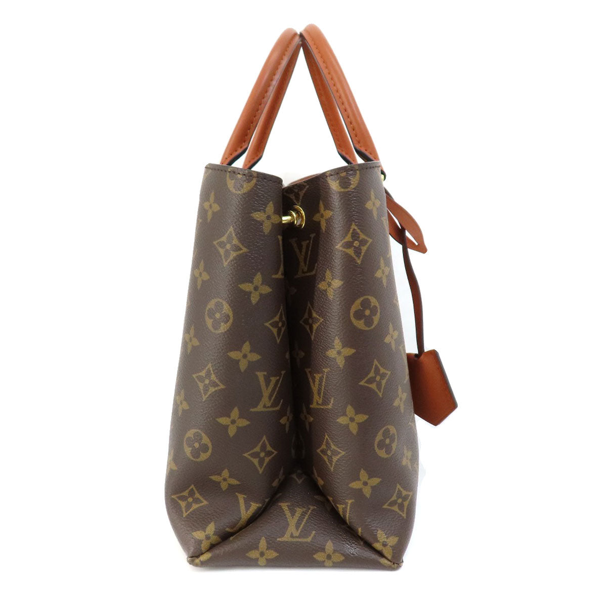 LOUIS VUITTON Handbag M43770 Monogram canvas Brown Flower Tote Monogram