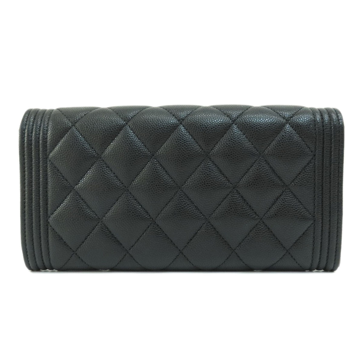 Chanel Matelasse Gold Metal Fittings Long Wallet