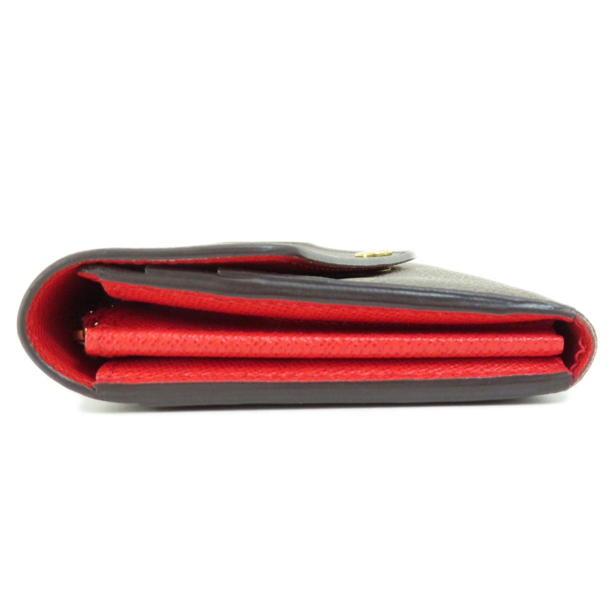 LOUIS VUITTON Long Wallet Purse M62236 Monogram canvas Brown Portefeuille Sarah Monogram Coquelicot Women