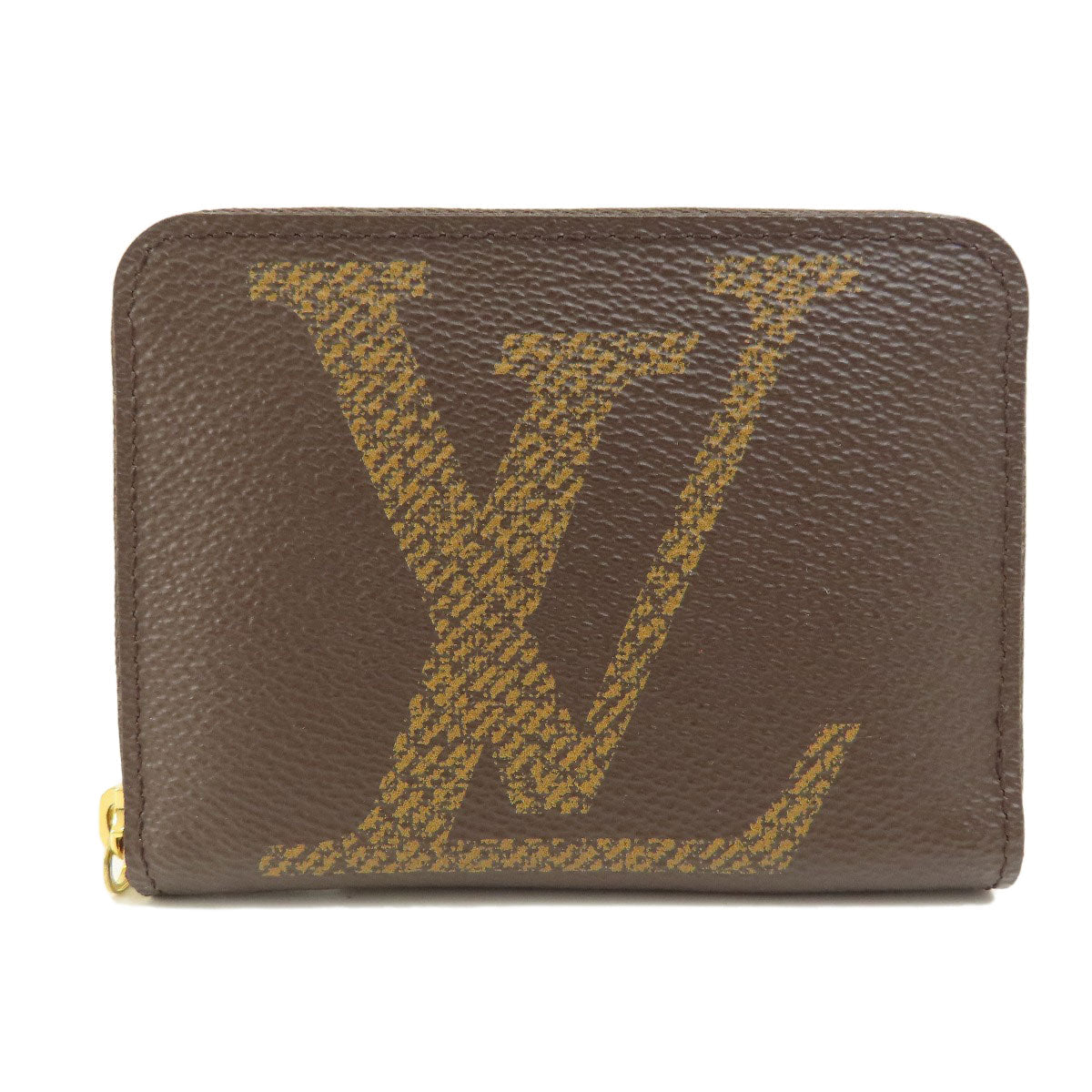 LOUIS VUITTON Coin case M69354 Giant monogram canvas Brown Zippy coin purse Women