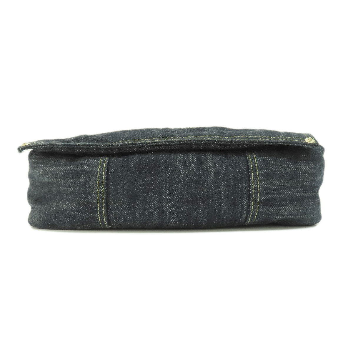 Chanel Coco Mark Gold Metal Fittings Shoulder Bag Denim