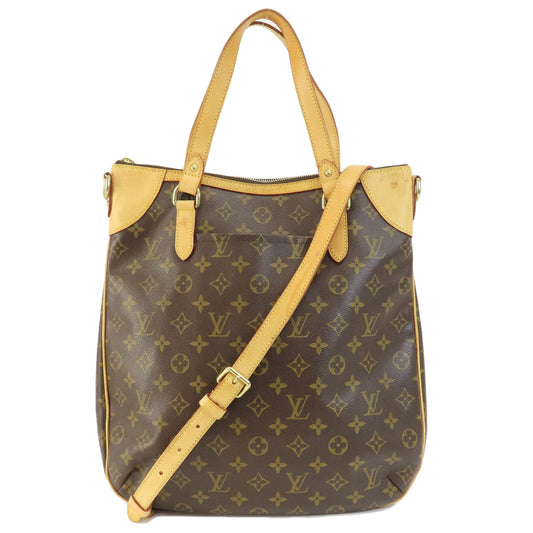 LOUIS VUITTON Tote Bag M56388 Monogram canvas Brown Odeon GM Monogram Women