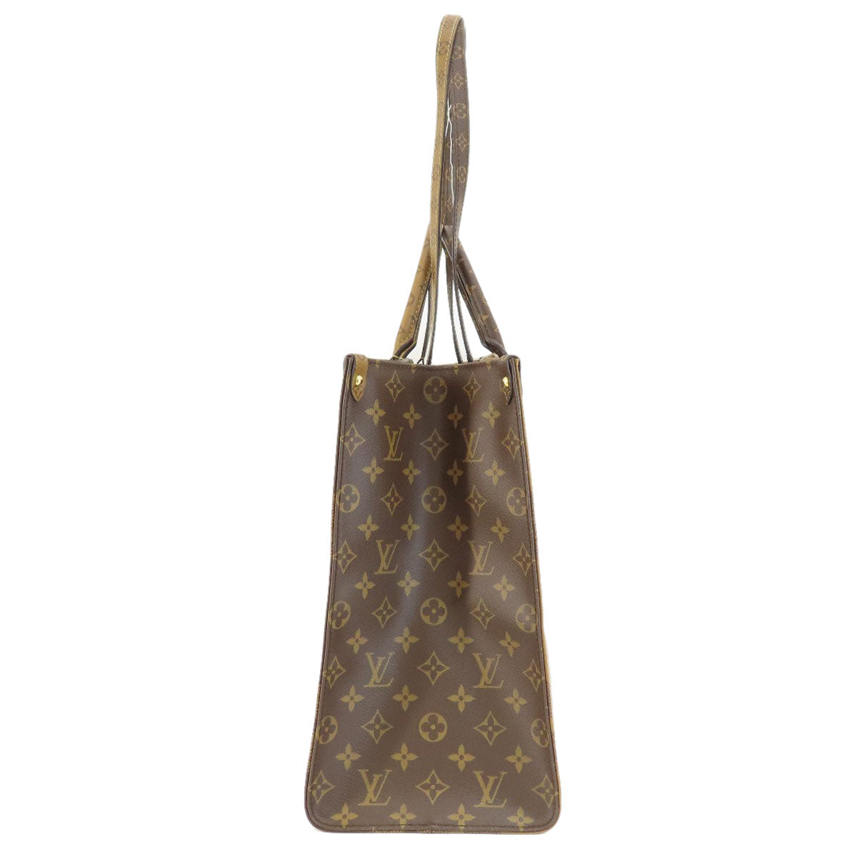 LOUIS VUITTON Tote Bag M44576 Monogram reverse Brown On the Go GM Monogram Giant Women