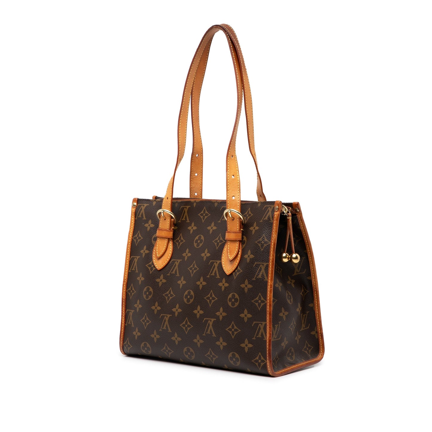 Brown Louis Vuitton Monogram Popincourt Haut Shoulder Bag