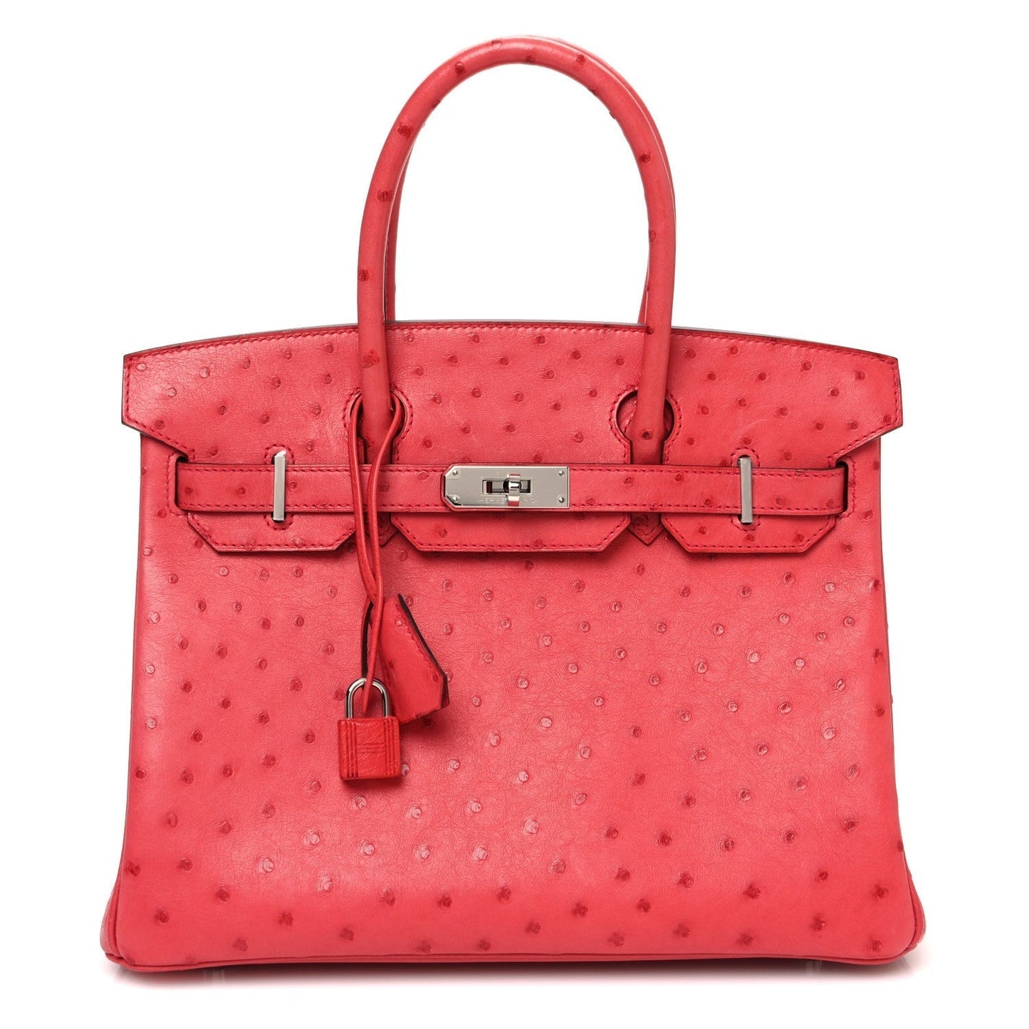 Hermes Ostrich Birkin 30 Bougainvillea