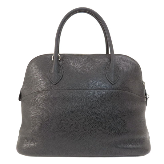 HERMES Handbag Taurillon Clemence black Bolide 37 Black SilverMetal Women Used