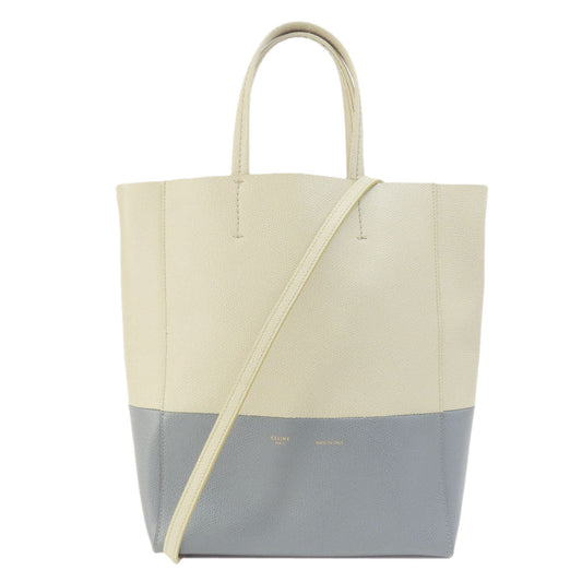 CELINE Handbag leather beige Bar Tikal Kaba Small 2WAY Women