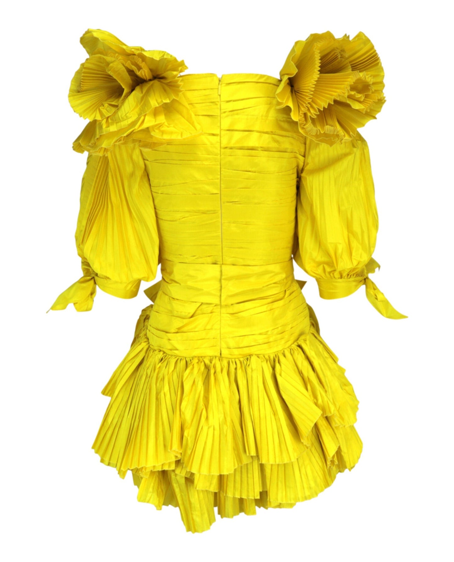 Gucci Womens Pleated Mini Dress