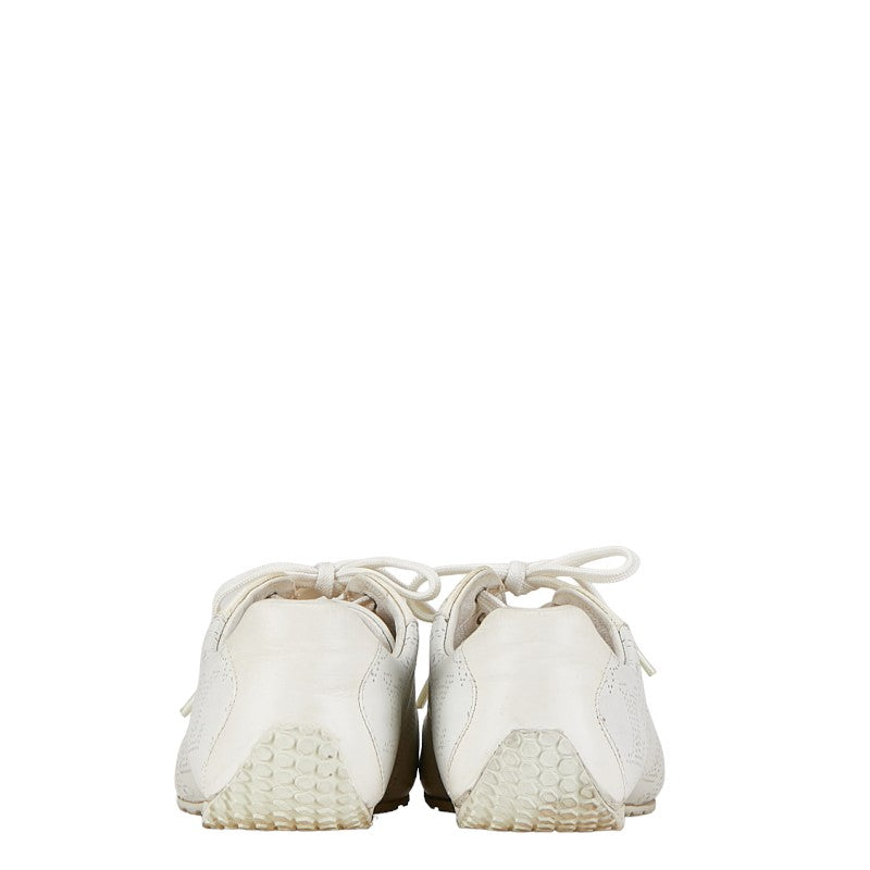 Louis Vuitton Monogram Machina Trainers Size 34 White Leather Louis Vuitton