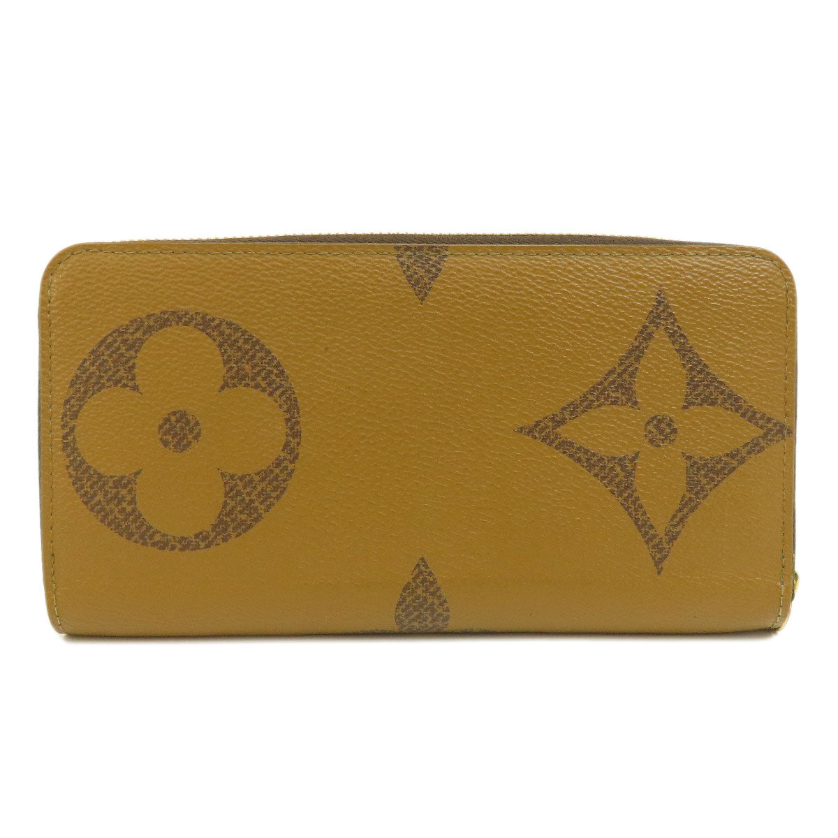 LOUIS VUITTON Long Wallet Purse M69353 Giant monogram canvas Brown Zippy Wallet Monogram Reverse Women