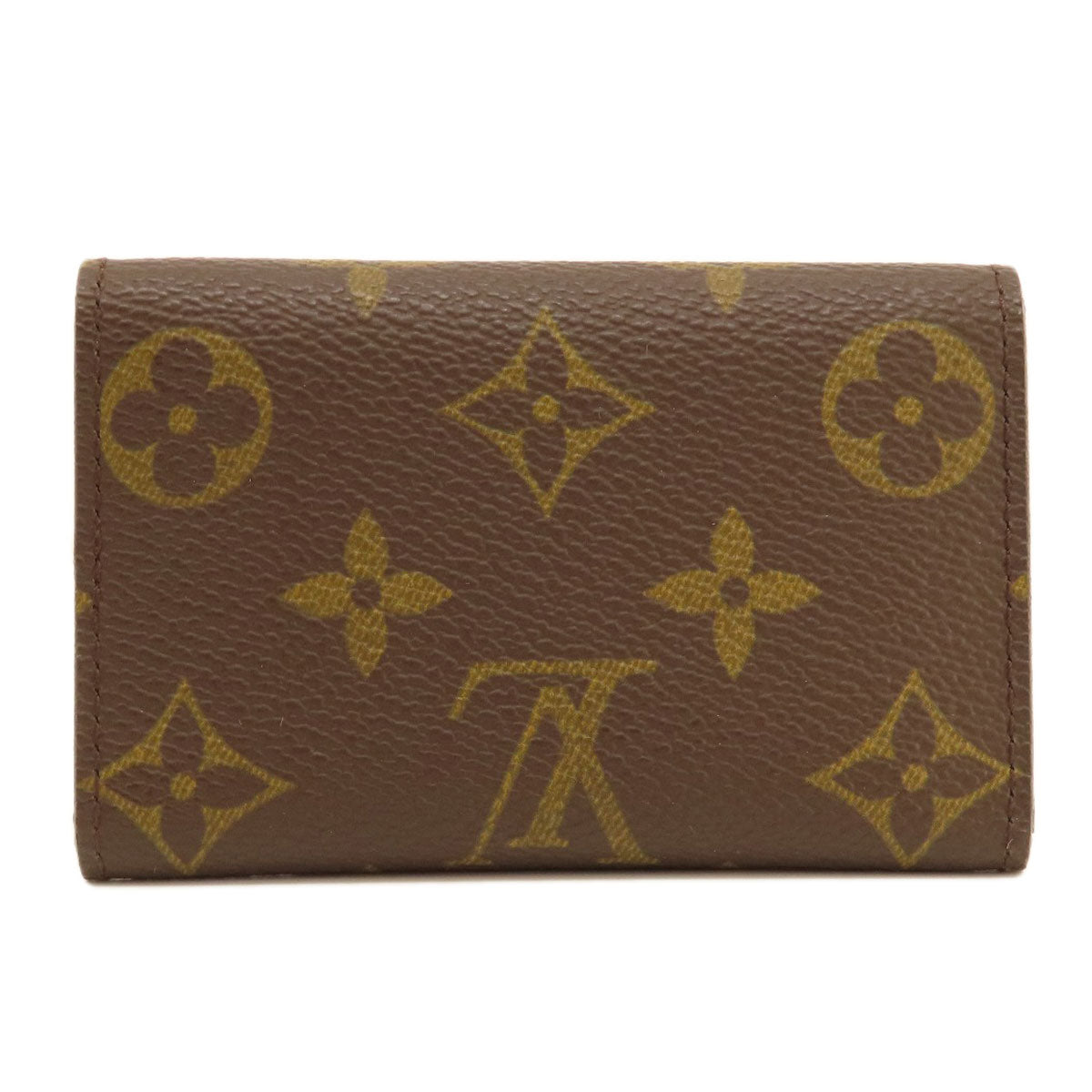 LOUIS VUITTON Key case Key holder  M62630 Monogram canvas Brown Multicles6 Monogram Women