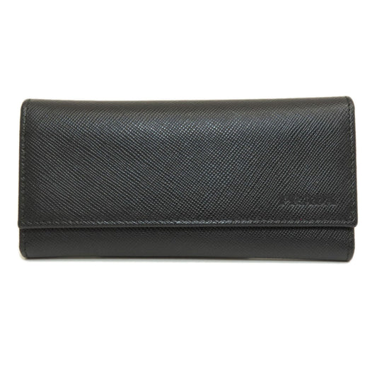 PRADA Key case Key holder  2M0223 leather black Logo engraving mens(Unisex)