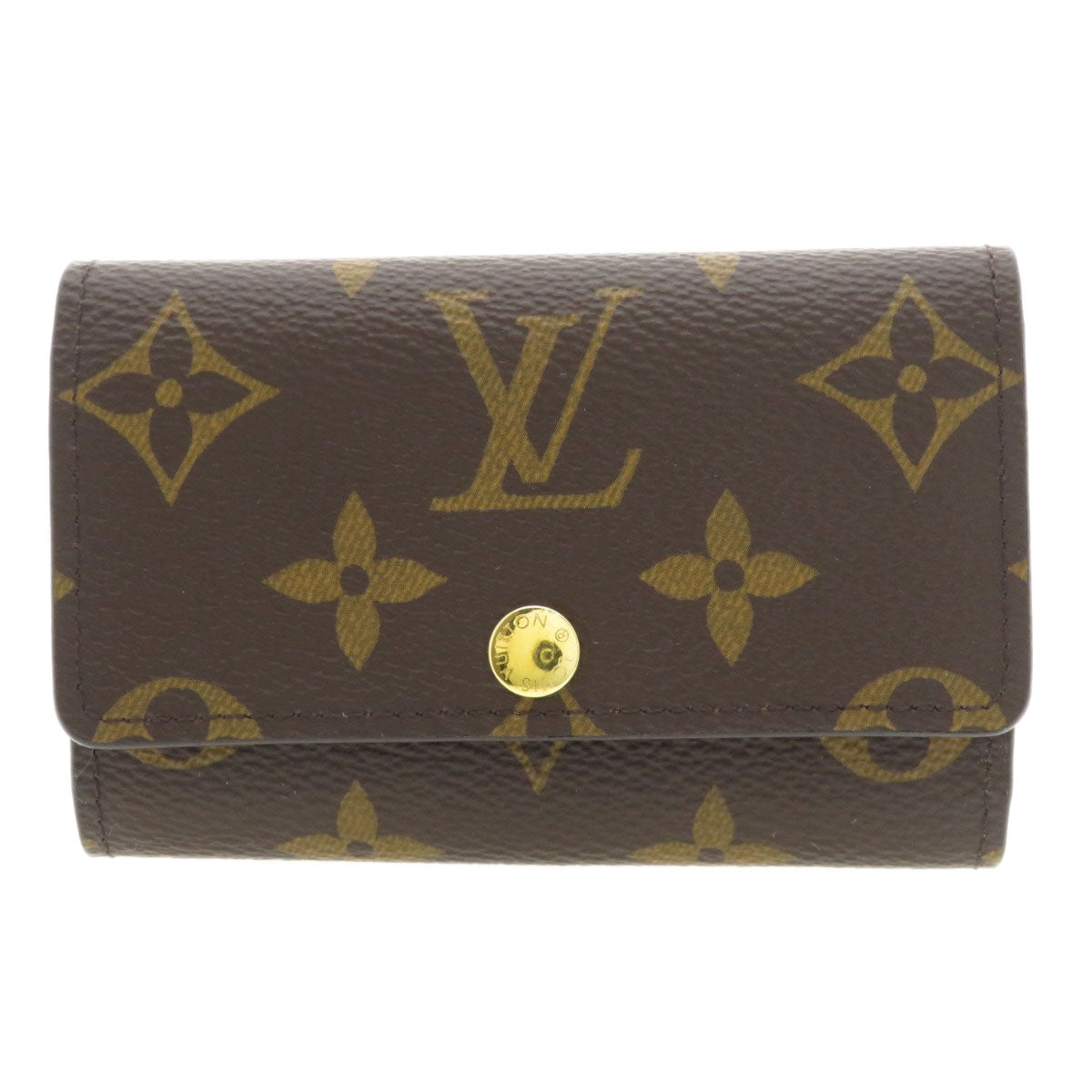 LOUIS VUITTON Key case Key holder  M62630 Monogram canvas Brown Multicles6 Monogram Women