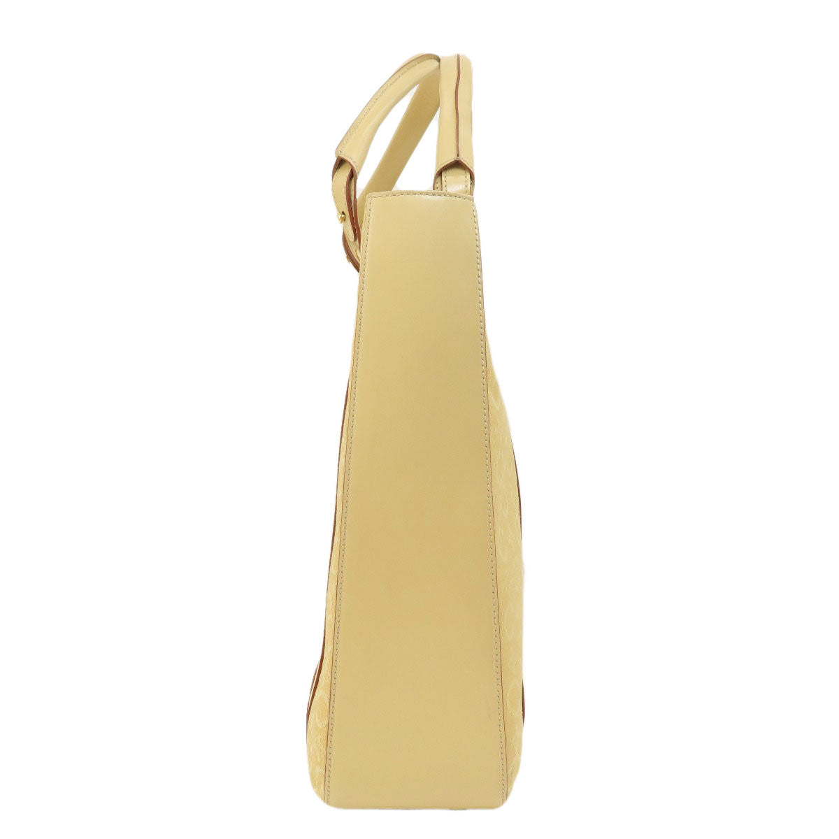 CELINE Handbag canvas beige C Macadam Women