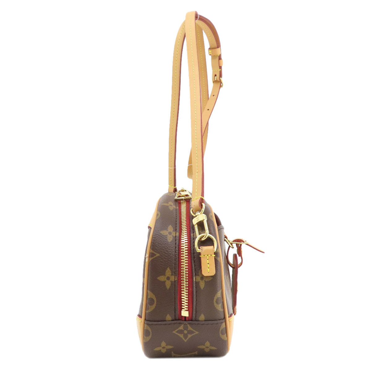 LOUIS VUITTON Shoulder Bag M45528 Monogram canvas Brown DeauvilleMINI Monogram