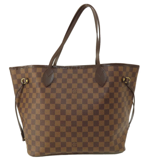 LOUIS VUITTON Tote Bag âm51105 Damier canvas Brown Neverfull MM Damier Ebene Women
