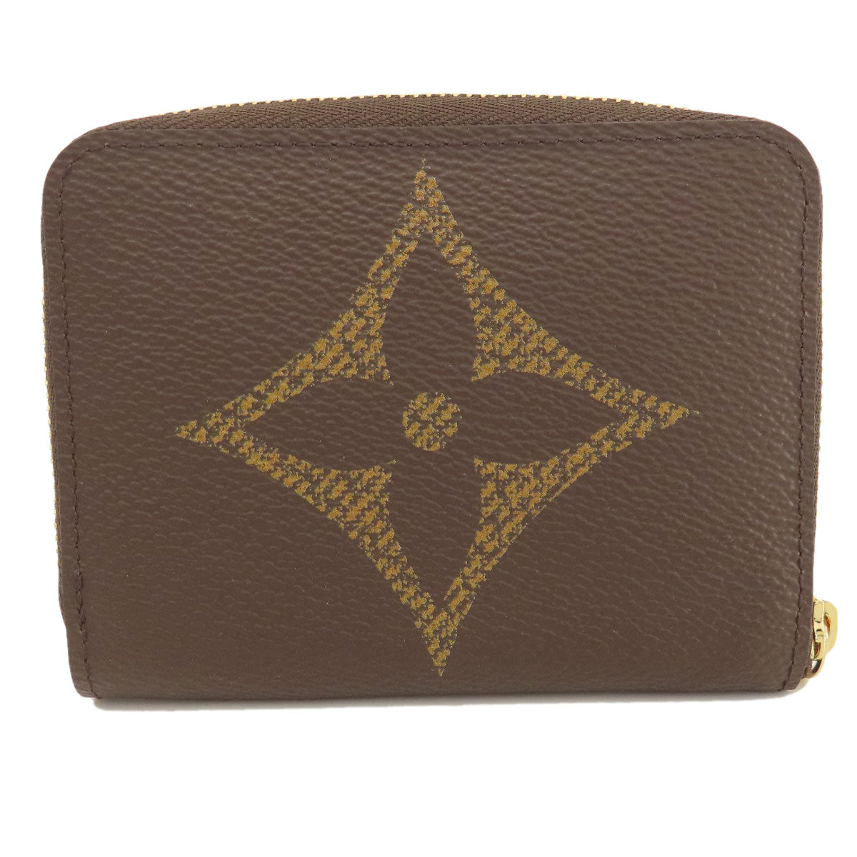 LOUIS VUITTON Coin case M67690 Giant monogram canvas Brown Zippy Coin Purse Monogram Giant Women