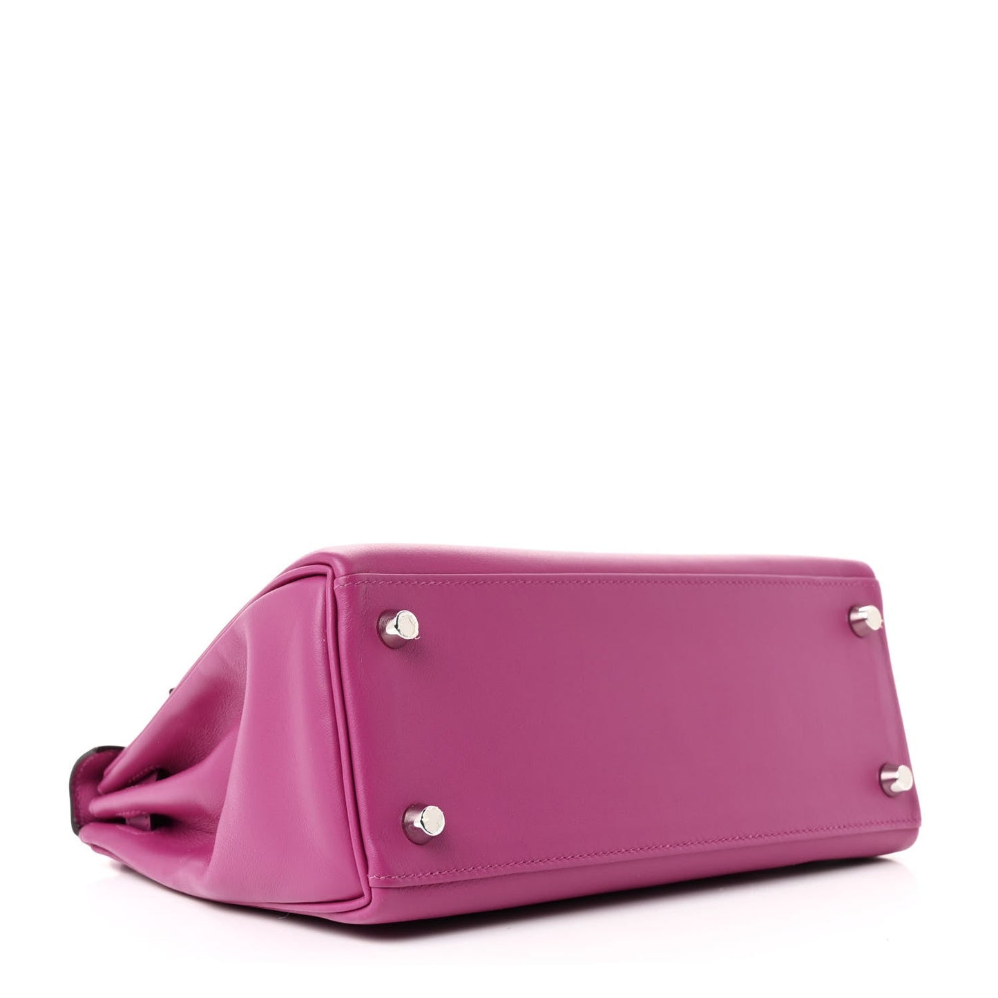 Hermes Swift Kelly Retourne 25 Rose Pourpre