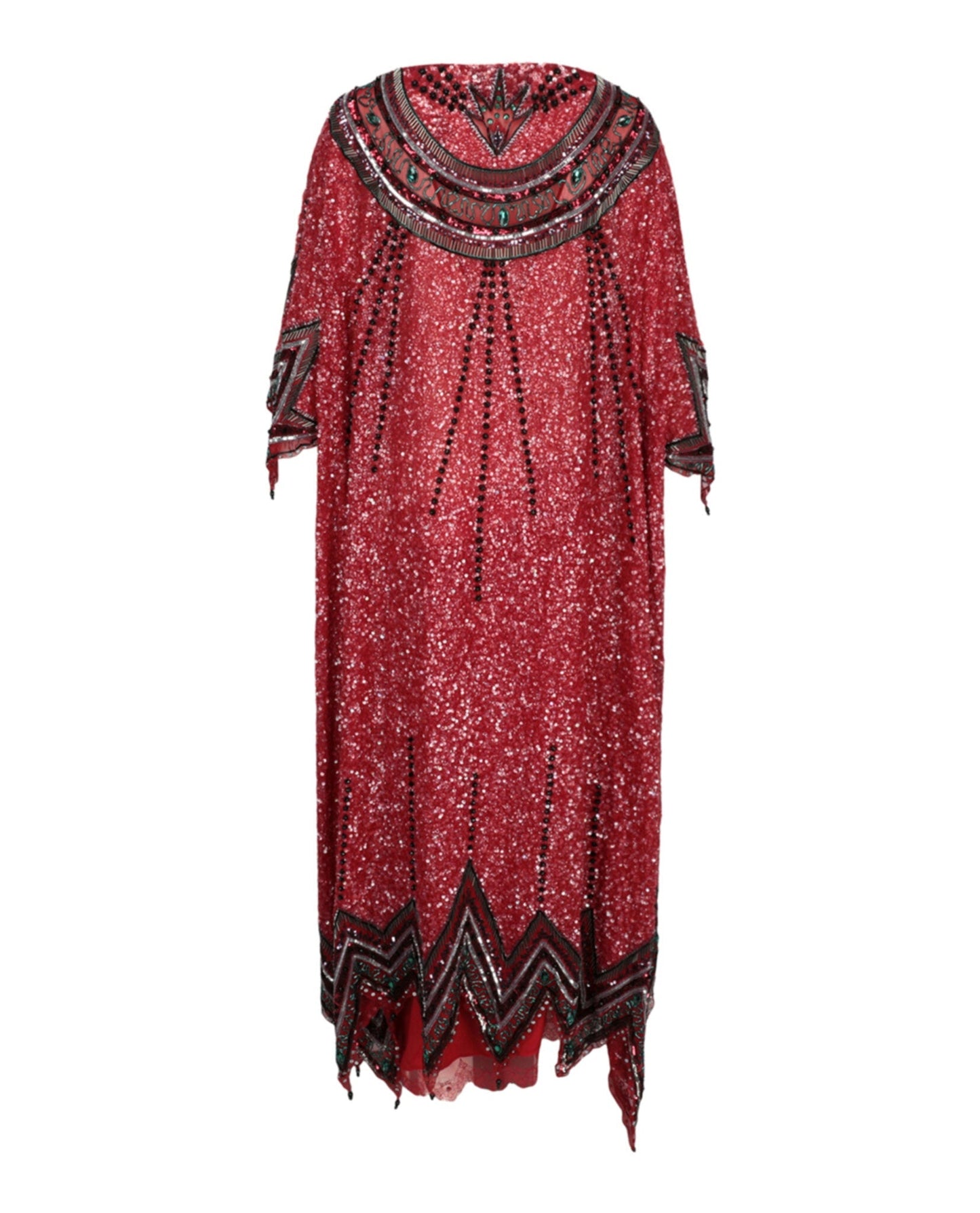 Gucci Womens Beaded and Crystal Embellished Dress