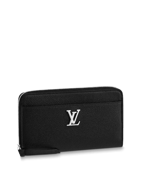 Louis Vuitton Lockme Zippy Wallet Noir