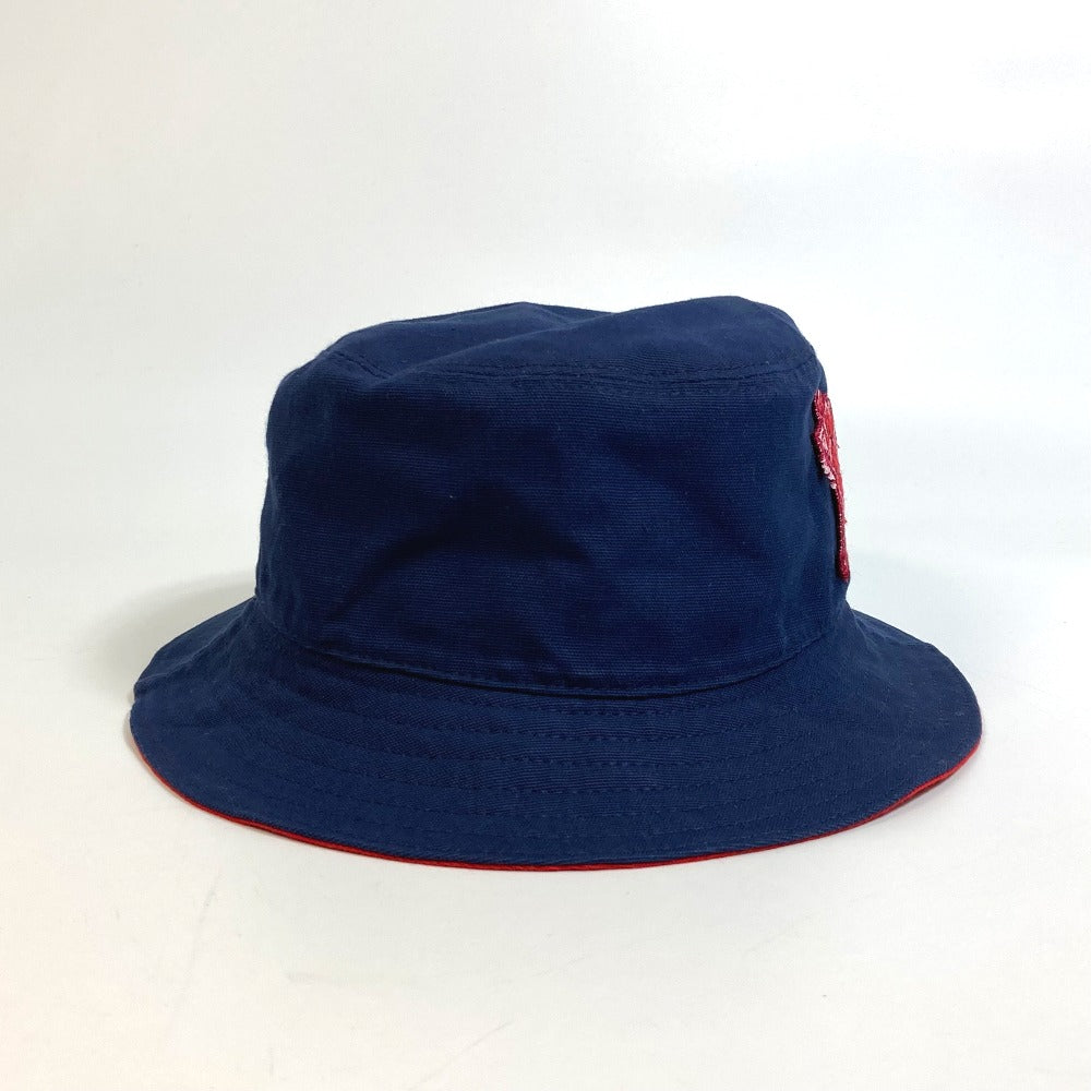 Dior hat cotton blue embroidered tiger patch Kenny scharf unisex(Unisex) M