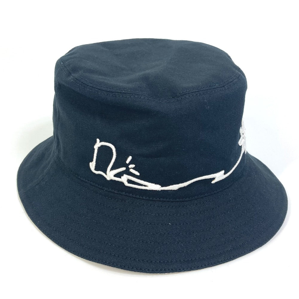 Dior hat 033‚b906‚t4511 cotton black Travis Scott Cactus Jack Dior Bob Hat Women(Unisex) L