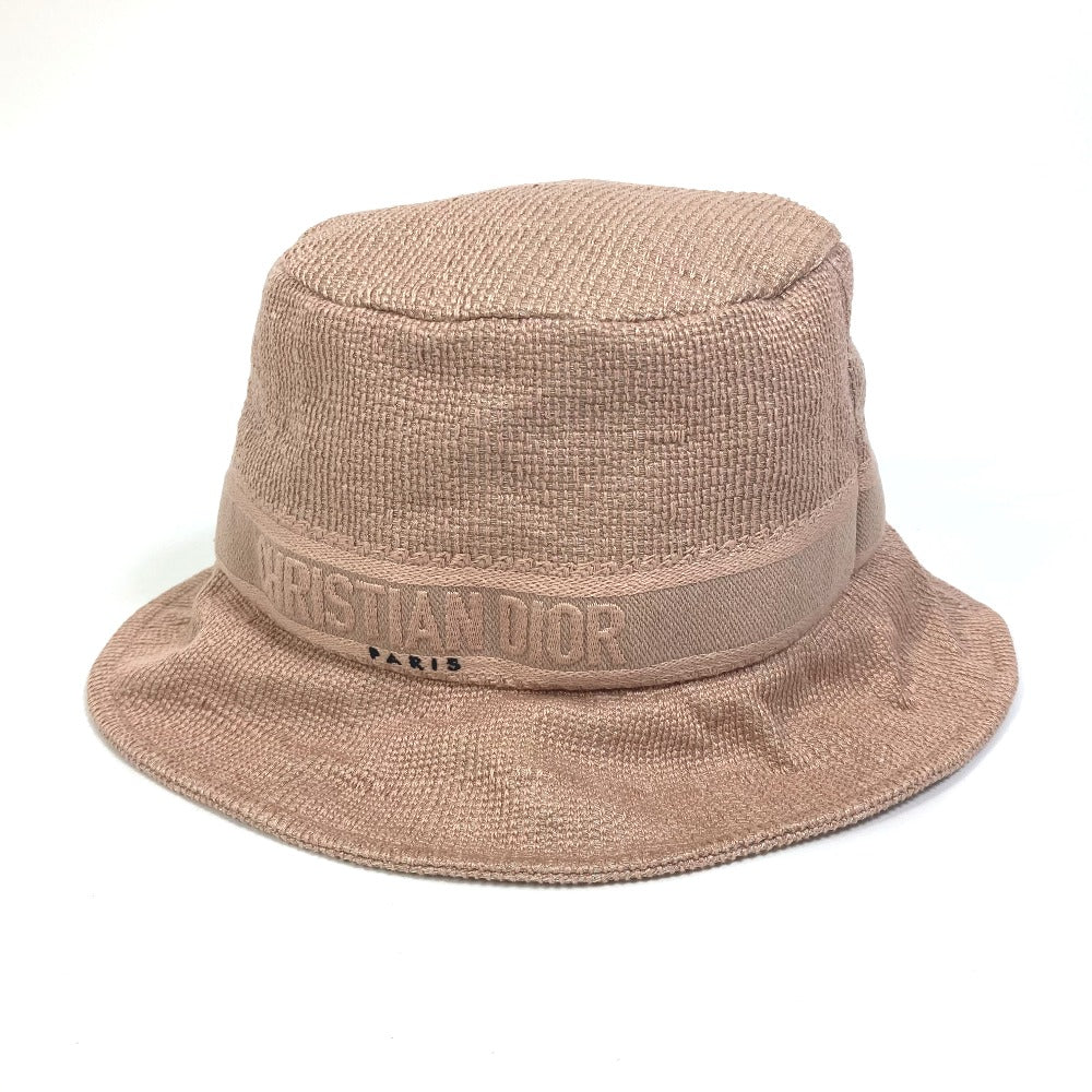 Dior hat 04DBB923A132 cotton pink logo Women 58