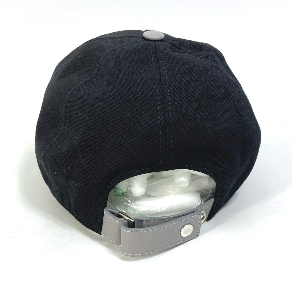 Dior cap 243C904I4511 cotton black logo print M