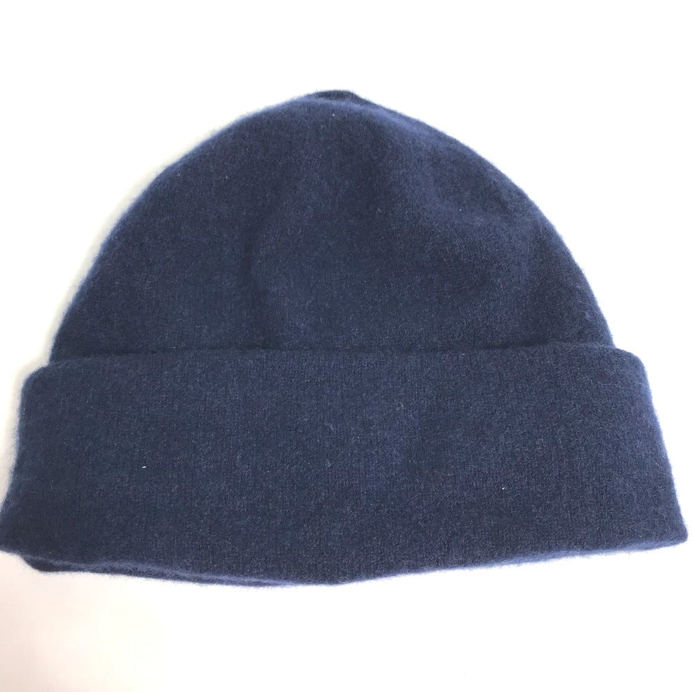 Dior Knit hat 013MB10AT995 cashmere Navy logo mens M