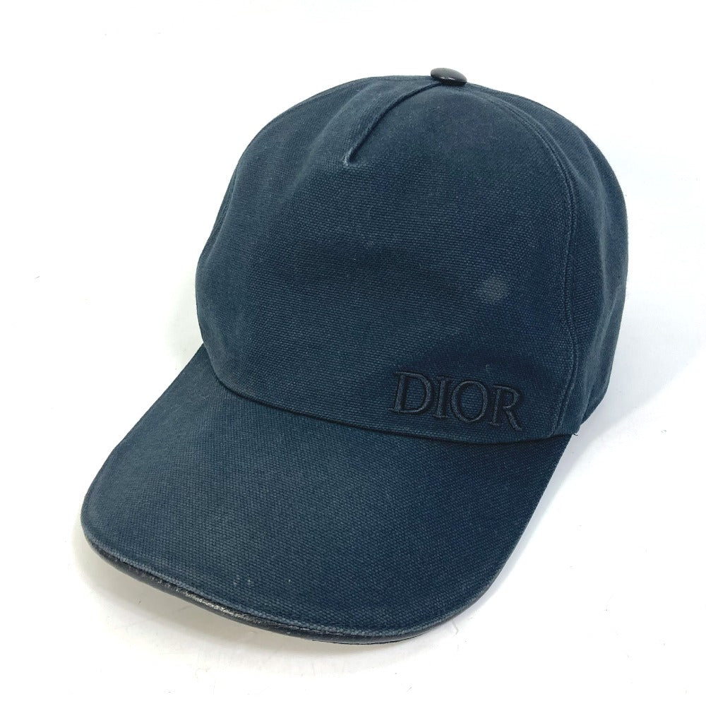 Dior cap 933C902D4511 cotton black logo M