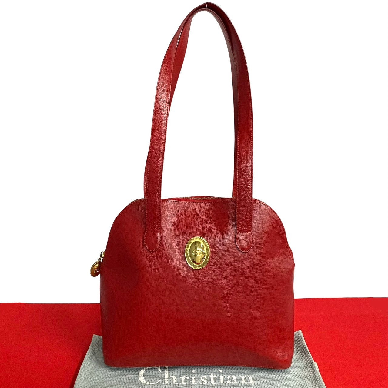 Christian Dior Leather Shoulder Bag