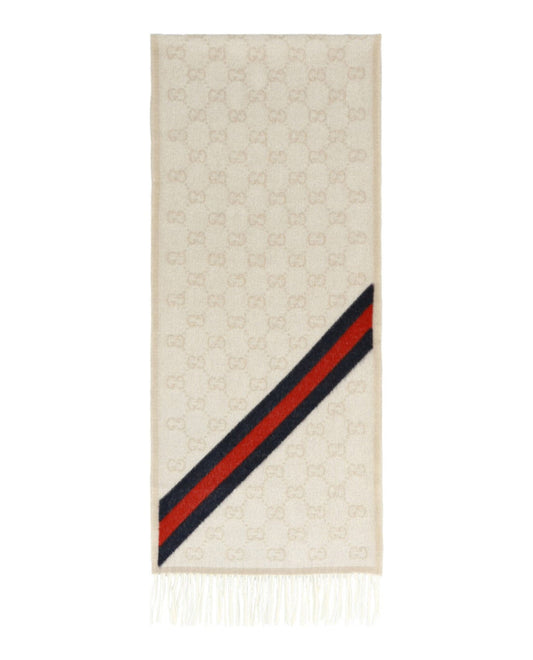 Gucci Unisex-Adult Nikky Wool Scarf