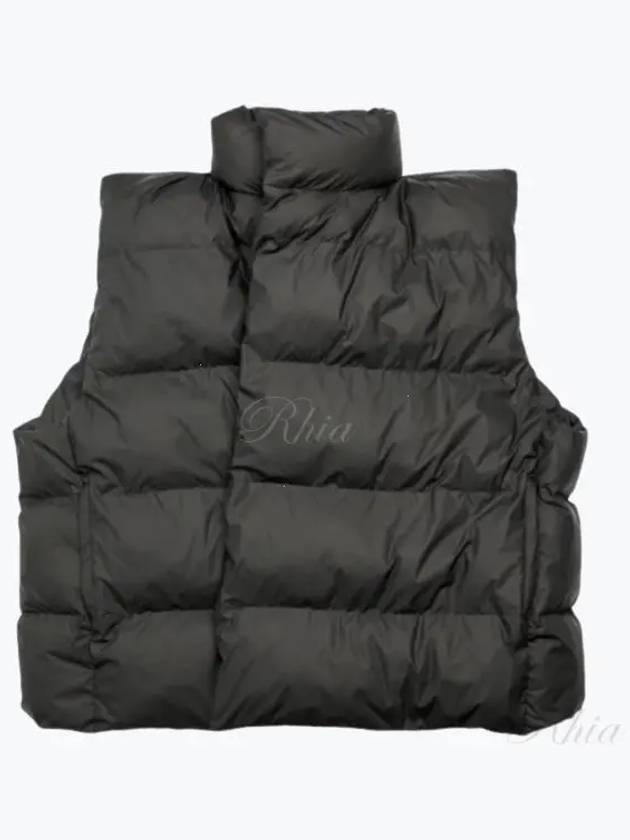 Luxury Balenciaga Trending 2026 Wrap Puffer Padded Vest Black