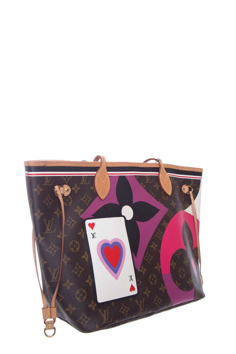 Louis Vuitton Limited Edition Game On Monogram Neverfull Tote