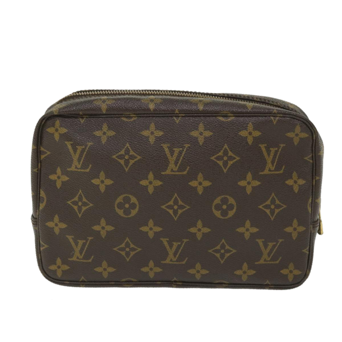 LOUIS VUITTON Monogram Trousse Toilette 23 Clutch Bag M47524 LV Auth 57483