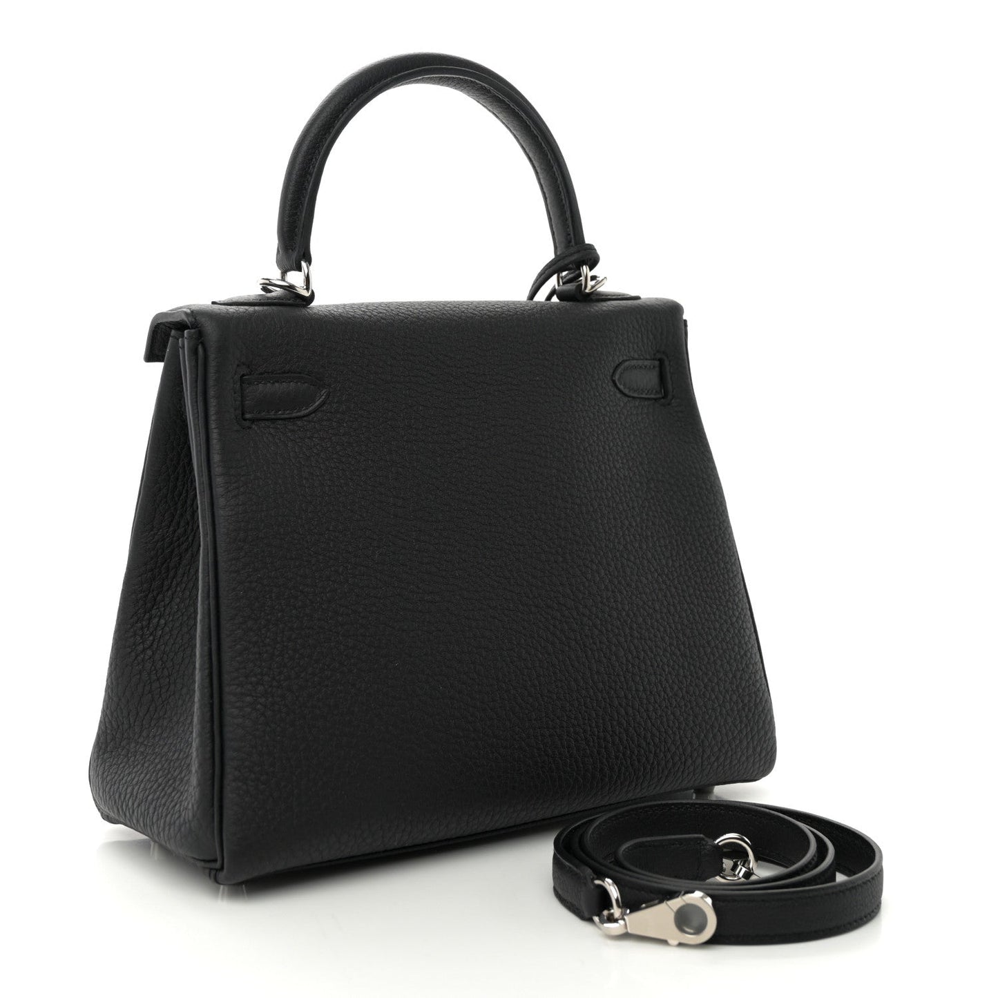 Hermes Togo Kelly Retourne 25 Black