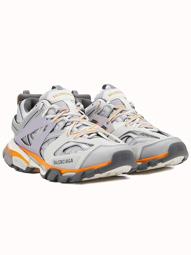 Luxury Balenciaga Trending 2026 Track Low Top Sneakers Lilac Grey