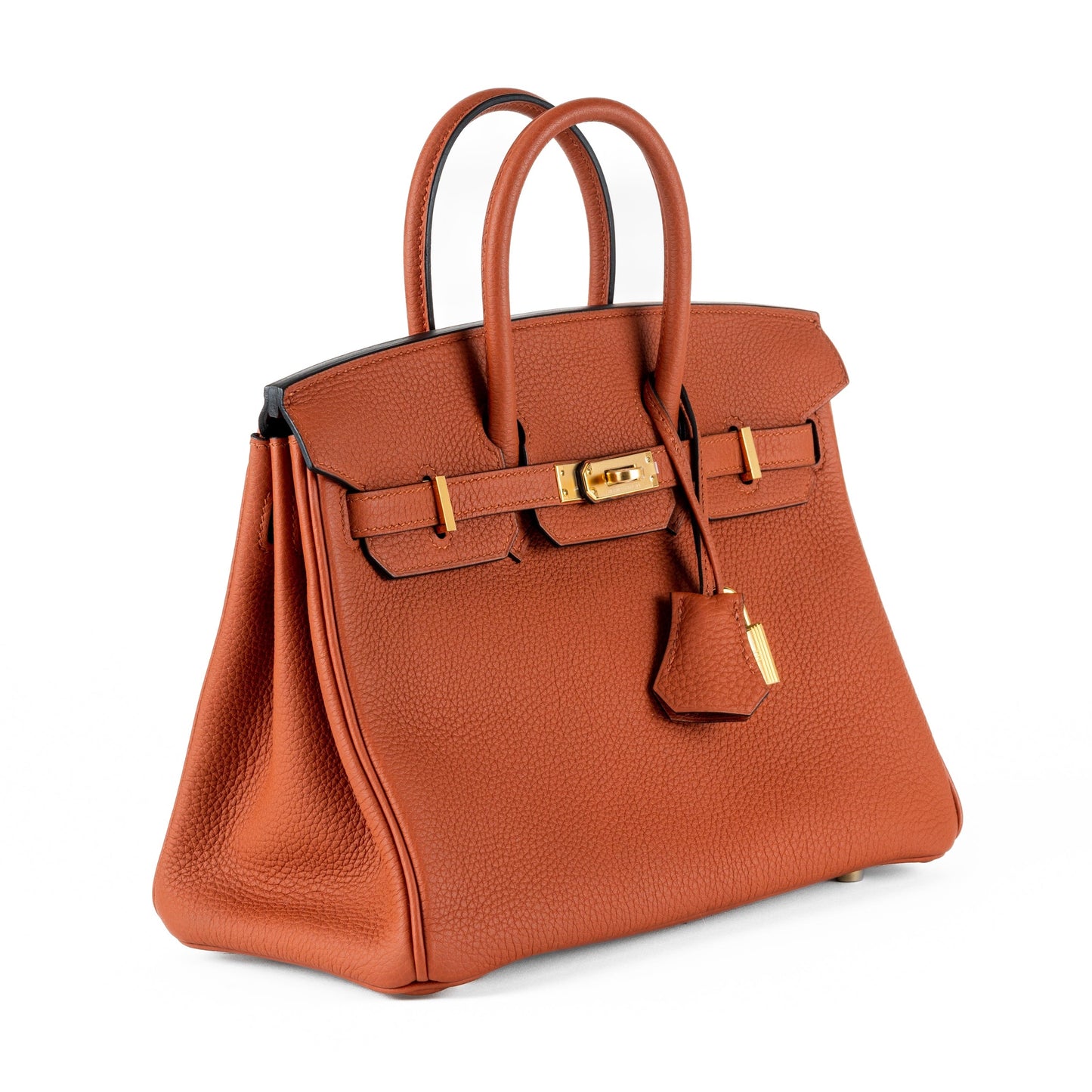 Hermes 25cm Cuivre Togo Birkin w/ Gold Hardware