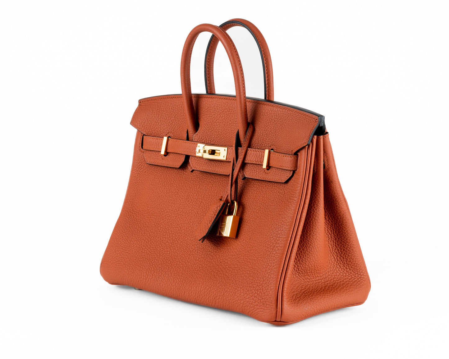 Hermes 25cm Cuivre Togo Birkin w/ Gold Hardware