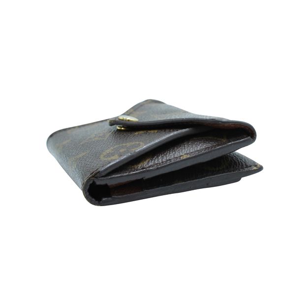 LOUIS VUITTON Monogram Canvas Compact Wallet