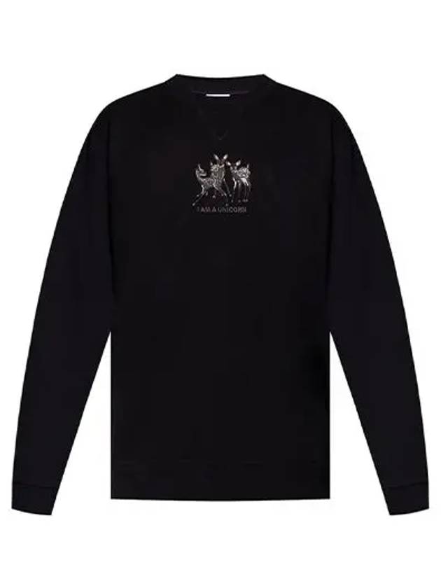 Luxury Burberry Cotton Sweatshirt Black