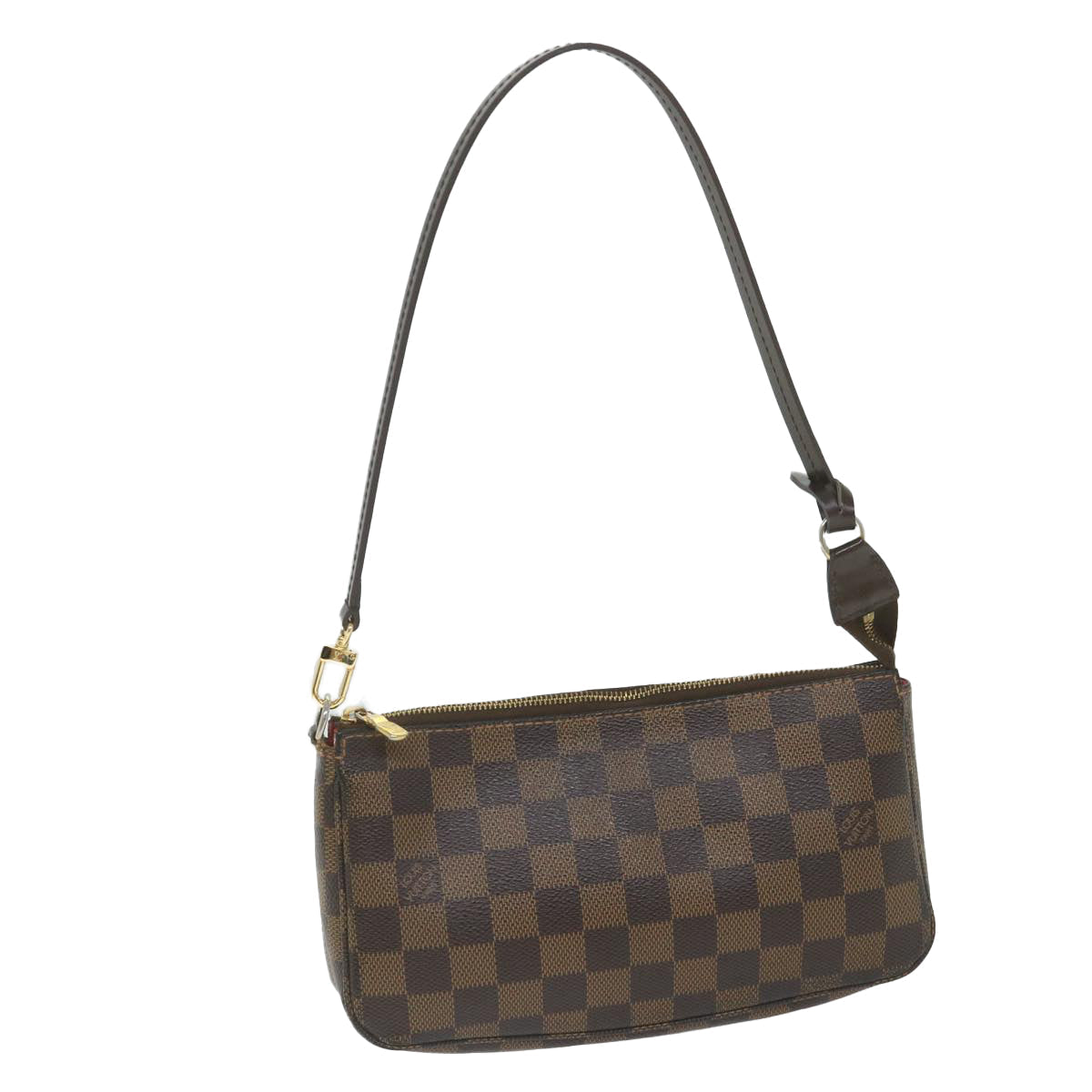 LOUIS VUITTON Damier Ebene Pochette Accessoires Pouch N41206 LV Auth 58365